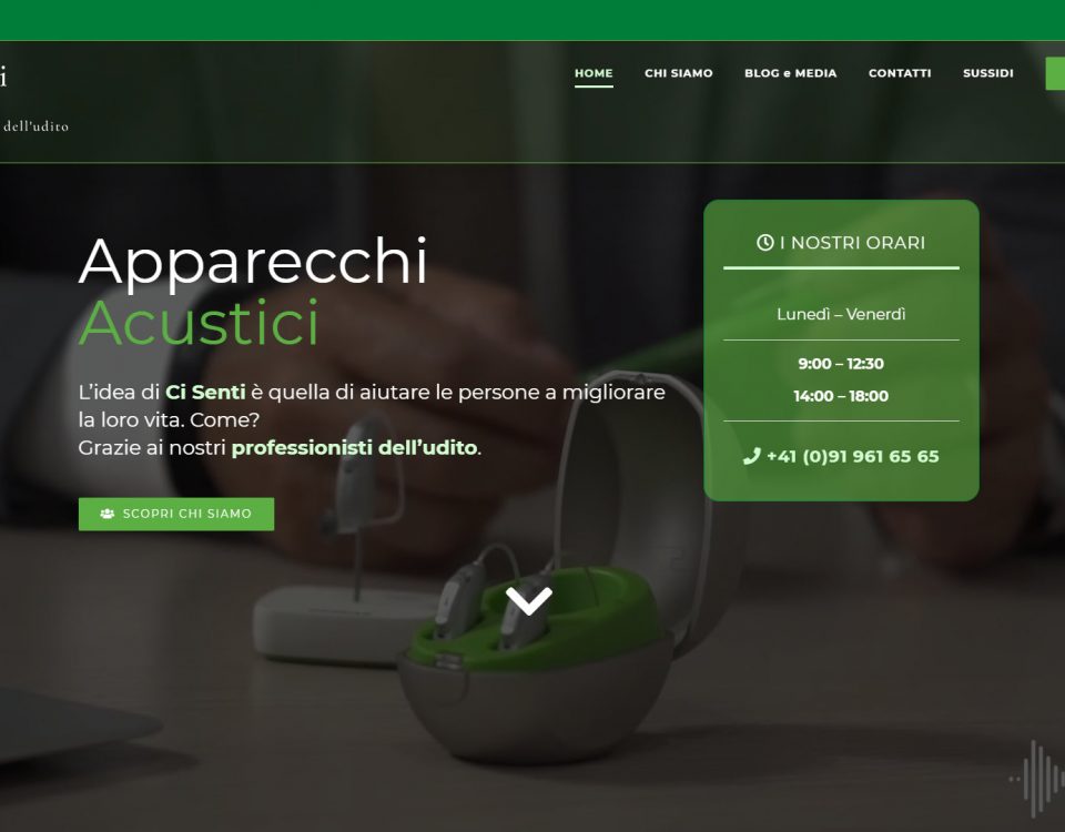 Portfolio Lavori - Ci Senti
