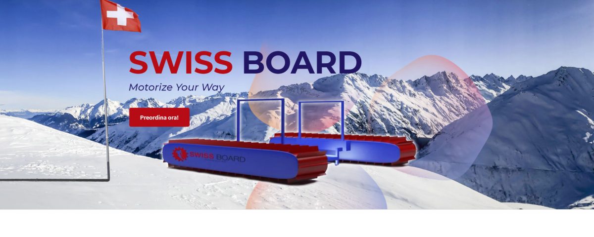 Portfolio Lavori - Swiss Board R8: sito e-commerce prodotto innovativo