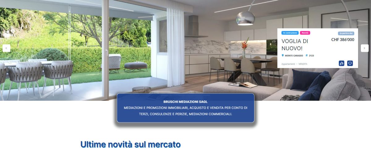 Sito Web per Agenzia Immobiliare | Portfolio Web e Grafica