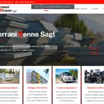 Portfolio Web e Grafica - Terrani Benne Sagl: sito web aziendale settore smaltimento rifiuti